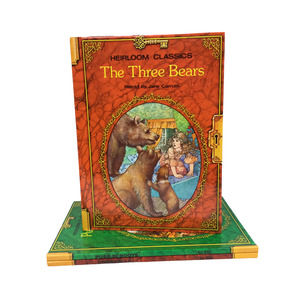 Vintage Heirloom Classics Three Little Bears Puss in Boots Cinderella 3 Book Lot